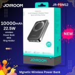 JOYROOM 10000mSh 22.5W Wireless Power Bank With Ring Hlder -JR-PBM12