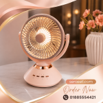 Jy Super JY-2570 | 15+ Hours Backup | 7200mAh Battery | Silent Rechargeable AC/DC Fan