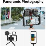 Jmary MT33 Vlogging Filmmaking Cage Stabilizer Grip Tripod Mount Video Rig Kit Mobile Phone Holder