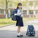 Kids Backpack Children School Bags Waterproof Primary Schoolbag Book Bag - ( Dark Blue )
