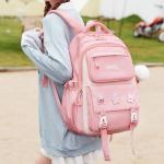 Kids Backpack Children School Bags Waterproof Primary Schoolbag Book Bag - ( Pink )