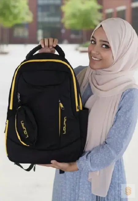 Loupin New Backpack For Men -Women - Black