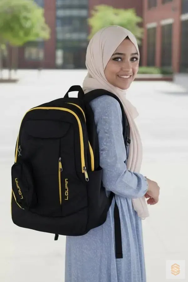 Loupin New Backpack For Men -Women - Black