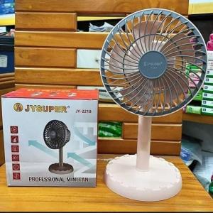 JY Super AC/DC Rechargeable Moving Fan 45 Degree Rotating JY-2218