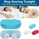 2 In 1 Anti Snoring and Air Purifier Silicone Snore Nose Clip