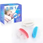 2 In 1 Anti Snoring and Air Purifier Silicone Snore Nose Clip