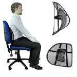 Sit Right Back Chair Support - Black