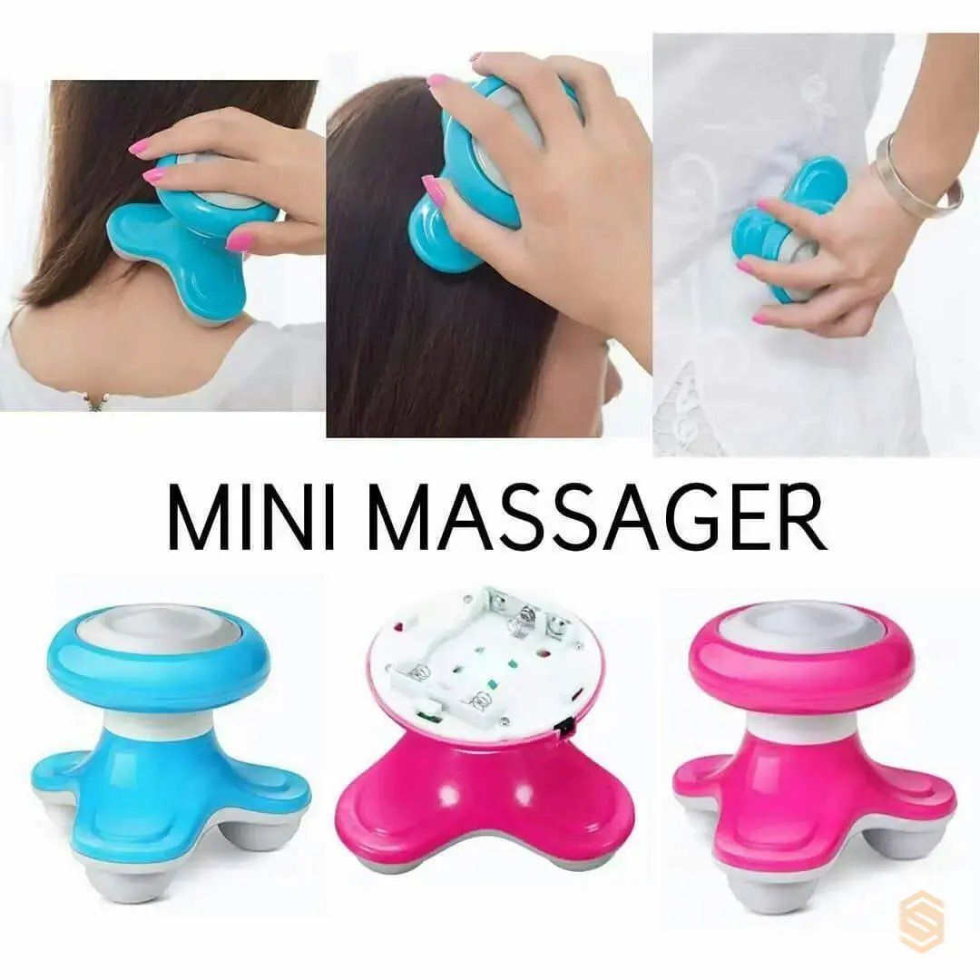 Apple Electric Massager | Portable Body Relaxation Massager | Mini Handheld Muscle Pain Relief Device