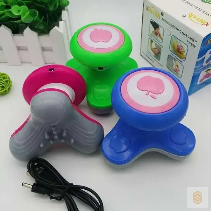 Apple Electric Massager | Portable Body Relaxation Massager | Mini Handheld Muscle Pain Relief Device