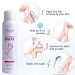 Kingyes Silky Beauty Painless Hair Removal Spray For Men & Women 150ML – Hair Remova