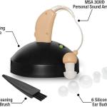 Rechargeable Mini Hearing Aids Sound Amplifier Wireless In Ear Hearing Device for Adults & Seniors with Storage Case