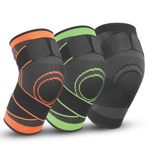 Light and Dark Green Knee Pads Braces Sports Support For Men Women - 1 pcs