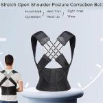 Adjustable Back Posture Corrector Back Pain Relief Belt For Men Women