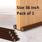 Door Bottom Sealing Strip - Gap Dust Stopper, Foam Draft Blocker, AC Air and Insect Protector