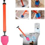 High Pressure Air Drain Clog Remover Plumbing Tool, High Pressure Toilet Unblock One Shot, Toilet Plunger Kitchen Sink Sewer Dredge Tool, High Pressure Toilet Unblock a Shot-Cyclone