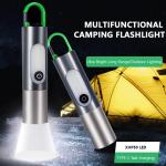 Rechargeable Multifunctional LED Flashlight
