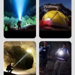 Rechargeable Torch Aluminum Alloy Body X03