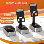 3 In 1 Desktop Mobile Holder With Speaker & Power Bank