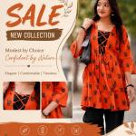 chayer cup -চায়ের কাপ Kurti By Her Modest
