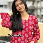 Gulbahar Kurti By Her Modest