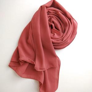 Dubai Cherry Hijab Fashionable Soft Premium Quality Long - Sera Abaya Hijab