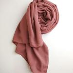 Dubai Cherry Hijab Fashionable Soft Premium Quality - sera abaya