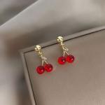 Cherry Stud Earrings-105
