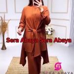 Sera Abaya Adjust Set And Pant - Eit Color