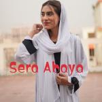 White And Black Borka With Hijab Full set By Sera Abaya