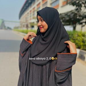 Ridha Abaya Whithout Hijab