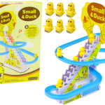 Cartoon Music Duck Climbing Train Duck Toy