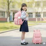 Kids Backpack Children School Bags Waterproof Primary Schoolbag Book Bag - ( Pink )