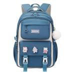 Kids Backpack Children School Bags Waterproof Primary Schoolbag Book Bag - (Blue )