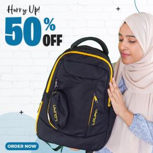 Loupin New Backpack For Men & Women - Black
