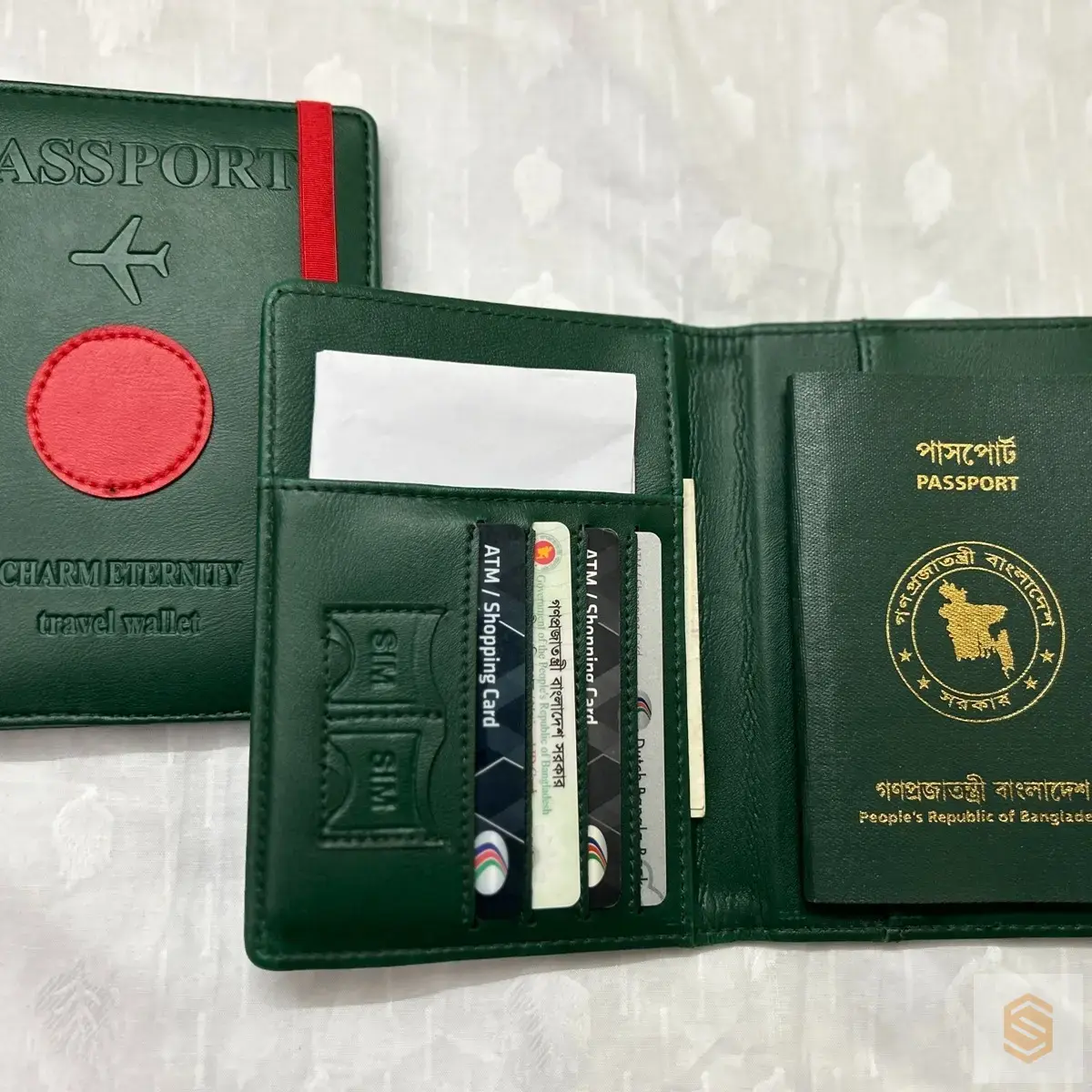 Sonar Bangla Passport Cover & Card Holder For Men-Women - Passport Cover