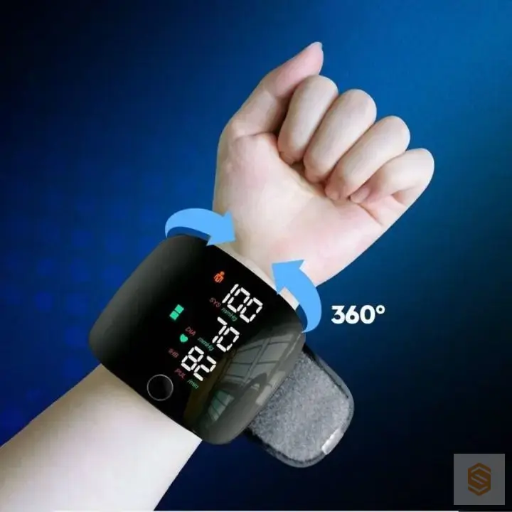 Automatic Rechargeable Digital Touch Screen Wrist type Blood-Pressure Machine/ BP Machine