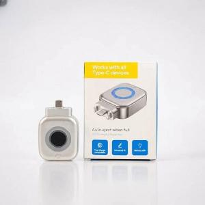 Portable Wireless Watch Charger Type-C – Mini Magnetic Smartwatch Charging Dock Power Bank Hub for Type-C Phones, Laptops & iPads