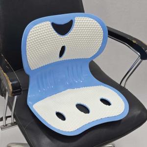 Waist Back Support Chair - Blue And White
