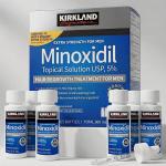 Kirkland Signature Minoxidil 5% Extra Strength Topical Solution – 6 Month Supply (Hair Regrowth Treatment)