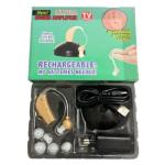 Rechargeable Mini Hearing Aids Sound Amplifier Wireless In Ear Hearing Device for Adults & Seniors with Storage Case