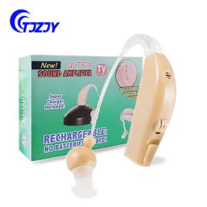 Rechargeable Mini Hearing Aids Sound Amplifier Wireless In Ear Hearing Device for Adults & Seniors with Storage Case
