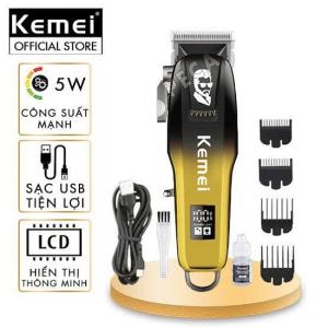Kemei Pro Electric Hair Clipper Km-709A Rechargeable Hair Cutter