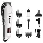 Kemei Km-809A Digital Rechargeable Electric Hair Cut Trimmer