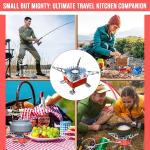 Portable Stainless Steel Camping Gas Stove
