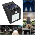 Solar Charging LED Sensor Light - 4 pcs