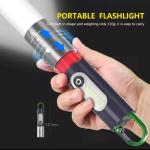 Rechargeable Multifunctional LED Flashlight