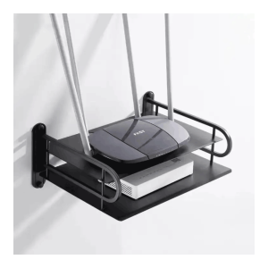 Wall Mounted Installable Router Stand