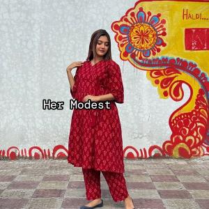 Anarkali -Meher Dress And Salwer Set By Her Modest
