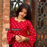 Rangamoti Kurti By Her Modest