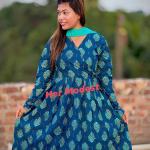Anarkali - Pata Dress And Salwer Set By Her Modest